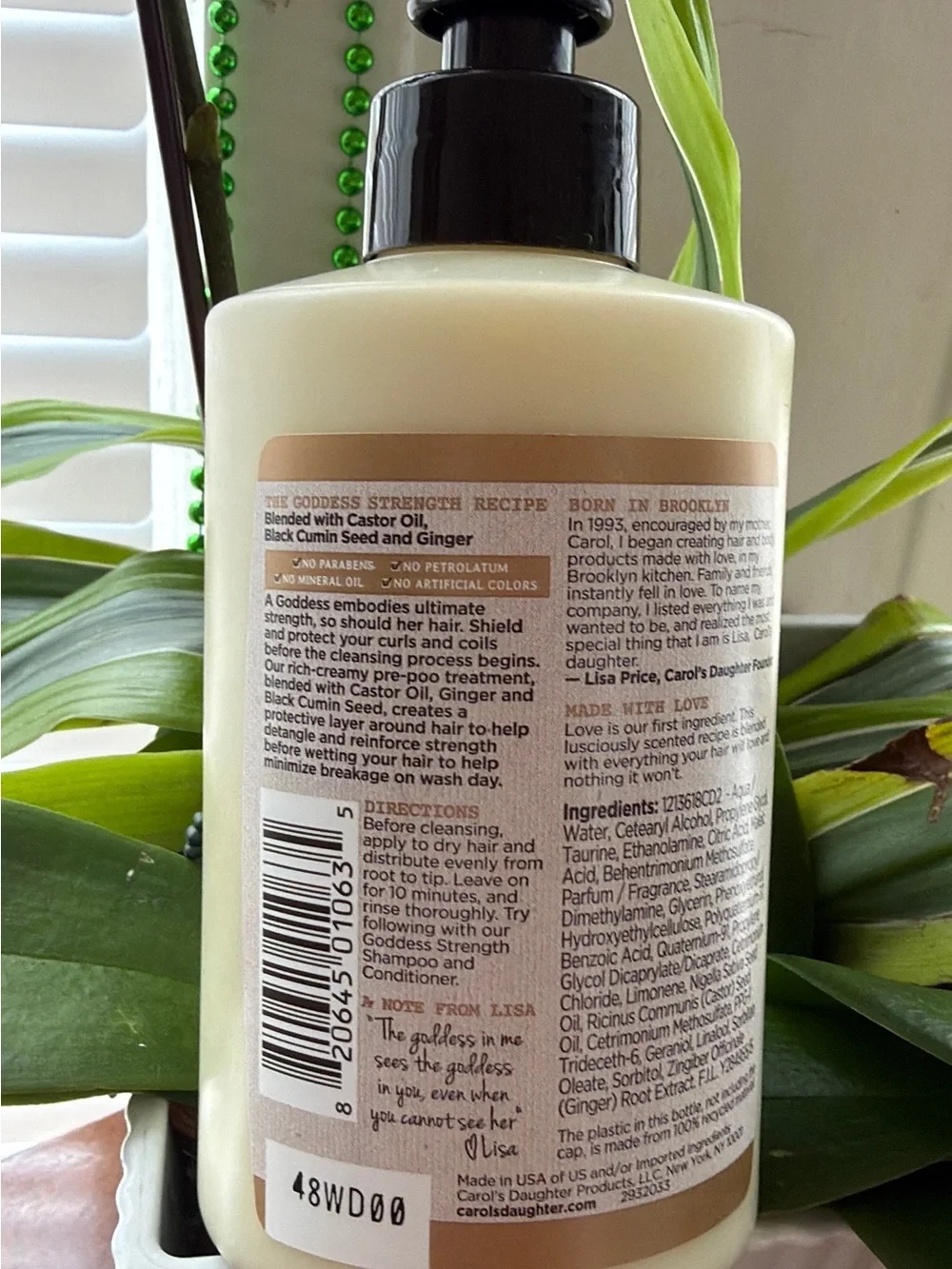 Goddess Strength Ultra Shield Pre-Poo - Cream